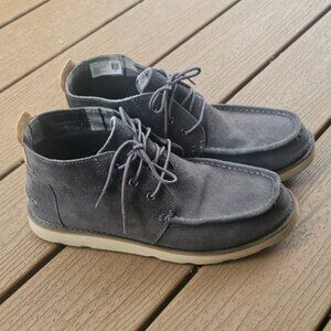 Toms Charcoal Chukka Boots